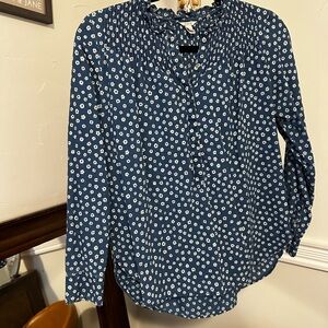 J Crew 3/4 sleeve top